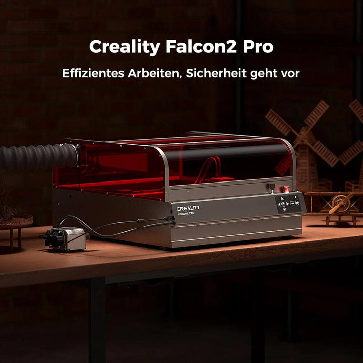 Creality Falcon2 Pro geschlossener Laser-Gravierer Laser 3ddruckboss