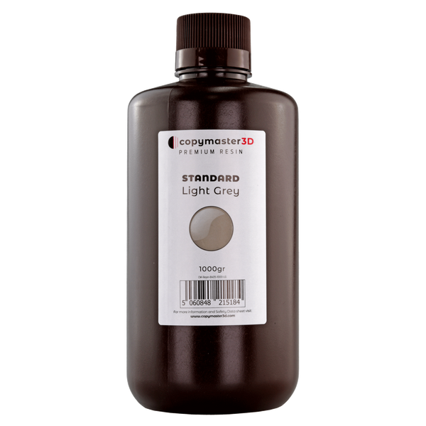 Copymaster3D Standard UV-Harz 1 kg jasnoszary