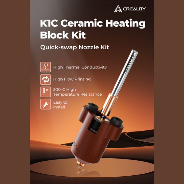 Ceramiczny zestaw głowicy grzewczej do drukarek K1 Max / K1C