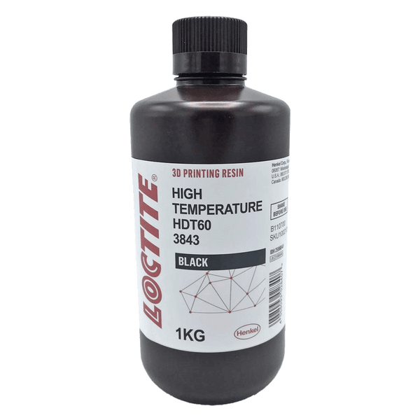 Loctite 3D 3843 HDT60 Matowa Czarna Żywica – 1kg