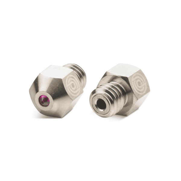 Dysza miedziana MK8 z rubinem 0,4 mm - 1 sztuka