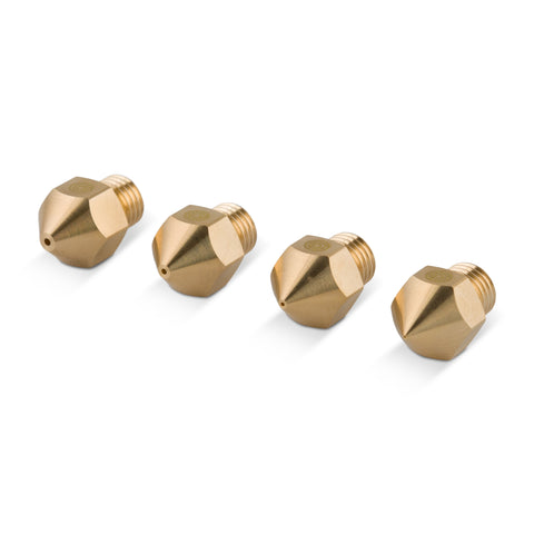 Zestaw mosiężnych dysz PrimaCreator do CR-10S Pro – 4 sztuki (0,20 / 0,40 / 0,60 / 0,80 mm)