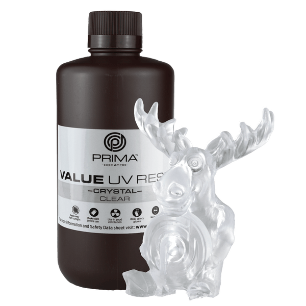 Żywica UV PrimaCreator Value Crystal - 1000 ml - Przezroczysta