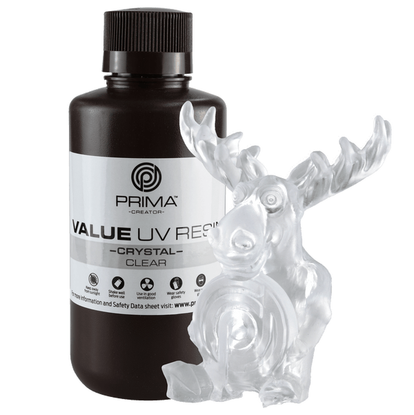 Żywica UV PrimaCreator Value Crystal - 500 ml - Przezroczysta