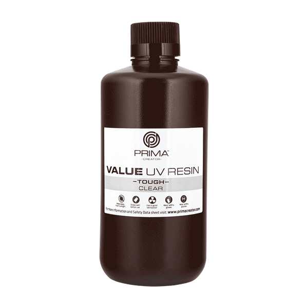 PrimaCreator Value Tough UV żywica (podobna do ABS) - 1 kg - przezroczysta