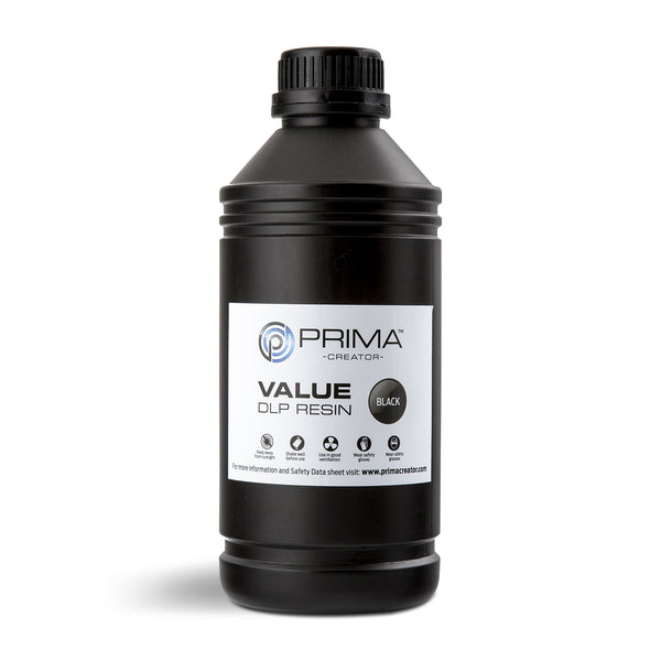 PrimaCreator Value UV/DLP żywica - 1 kg - czarny