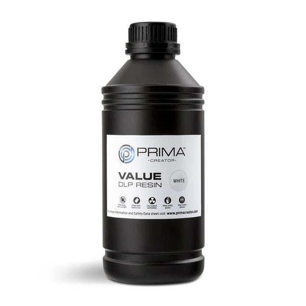 Żywica PrimaCreator Value UV/DLP – 1000 ml biała