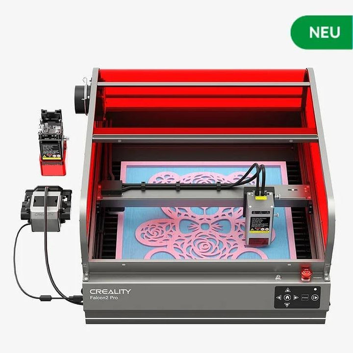 Creality Falcon2 Pro geschlossener Laser-Gravierer Laser 3ddruckboss