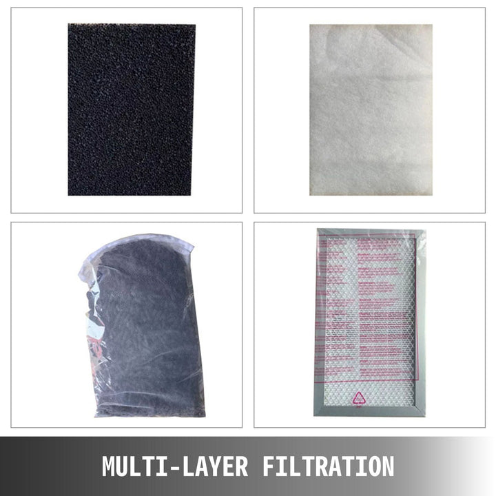 Luftreiniger / Rauchabsaugung mit 3-fach-Filter für Lasergravierer