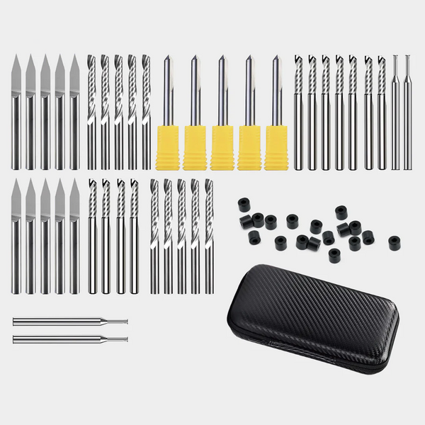 Carvera – zestaw frezów precyzyjnych